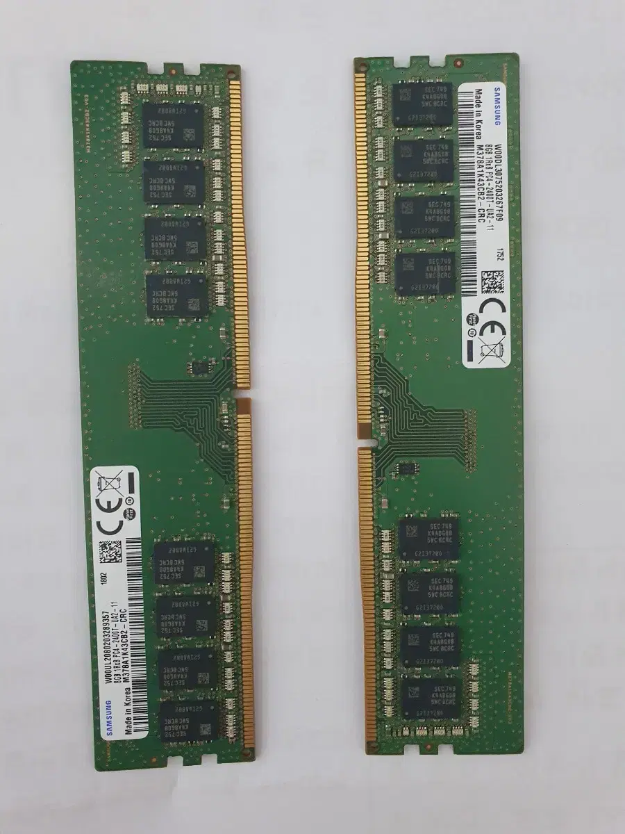 삼성  DDR4 PC2400T 8G 2가 판매